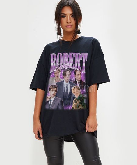 ROBERT PATTINSON Retro Vintage T-shirt - Robert Pattinson Retro Shirt, Robert Pattinson Meme Shirt, Robert Pattinson Funny Gift
