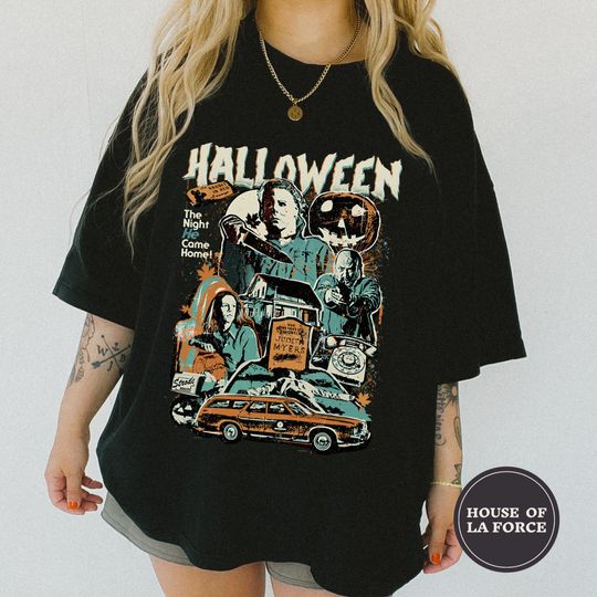 Horror Shirt, Michael Myers, Horror Movie Shirt, Halloween Tee, Scary Movies, Creepy Shirt, Halloween Movie, Horror Movies, Goth Tee