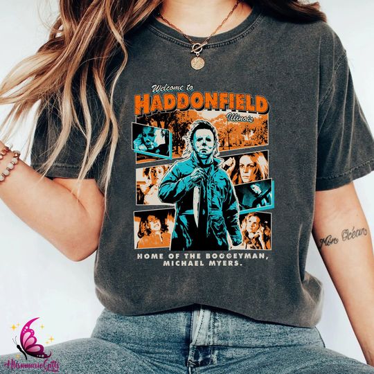 Vintage Michael Myers Halloween Shirt, Horror Killers Shirt, Michael Myers Scary Movie Shirt, Retro Scary Movie Halloween Characters Shirt