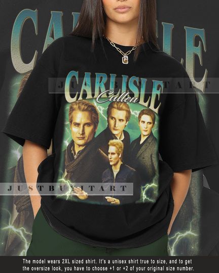 Limited Carlisle Cullen Vintage Bootleg Shirt - TV Series Cotton T-shirt | TV Show Short Sleeve Shirt | Trending Tee | Summser Casual Shirt For Unisex