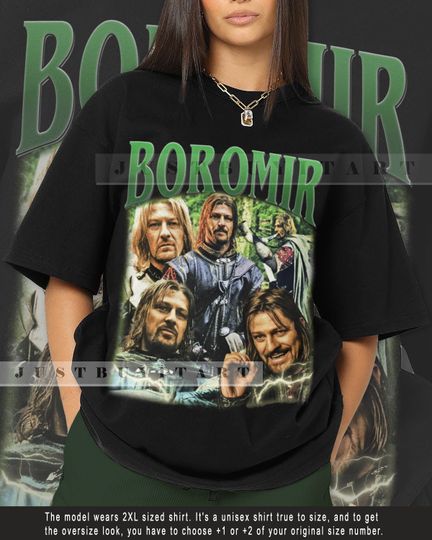 Limited Boromir Vintage Bootleg Shirt - TV Series Cotton T-shirt | TV Show Short Sleeve Shirt | Trending Tee | Summser Casual Shirt For Unisex