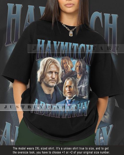 Limited Haymitch Abernathy Vintage Bootleg Shirt - TV Series Cotton T-shirt | TV Show Short Sleeve Shirt | Trending Tee | Summser Casual Shirt For Unisex
