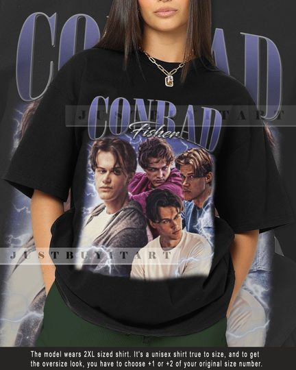 Limited Conrad Fisher Vintage Bootleg Shirt - TV Series Cotton T-shirt | TV Show Short Sleeve Shirt | Trending Tee | Summser Casual Shirt For Unisex