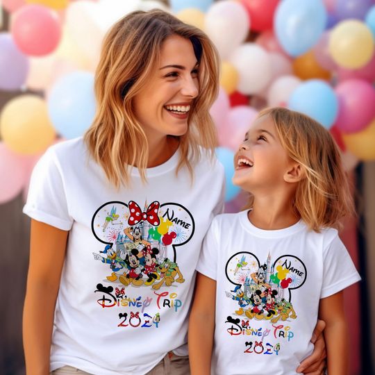 Custom Disney Trip Shirts, Disneyworld Shirts, Disney Vacation T-shirt, Disney Couple Shirt, Disney Family Matching Shirts, Disney Trip