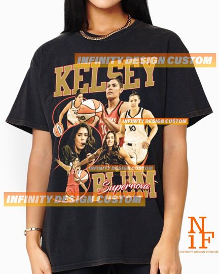Kelsey Plum shirt Vintage 90s T-shirt Merchandise Bootleg Vintage Classic Graphic Tee Unisex Sweatshirt Gift Best Seller INFN33