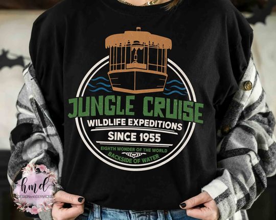 Retro Jungle Cruise Ride Backside Of Water T-shirt, Disney Jungle Cruise Trip Tee
