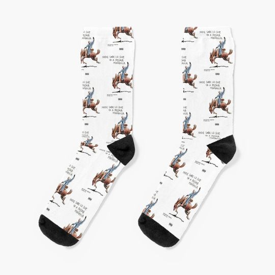 Bad Bunny New Album Nadie Sabe Socks, Cute & Cozy Gift for Unisex, Trending Fashion Gifts