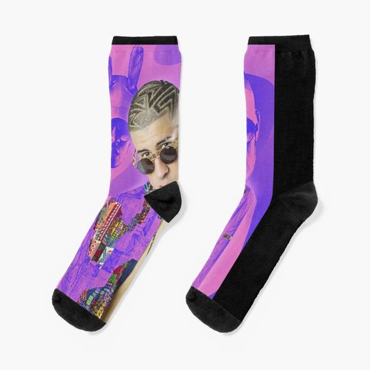Bad bunny Socks, Bad Bunny Tour Merch, Cute & Cozy Gift for Unisex