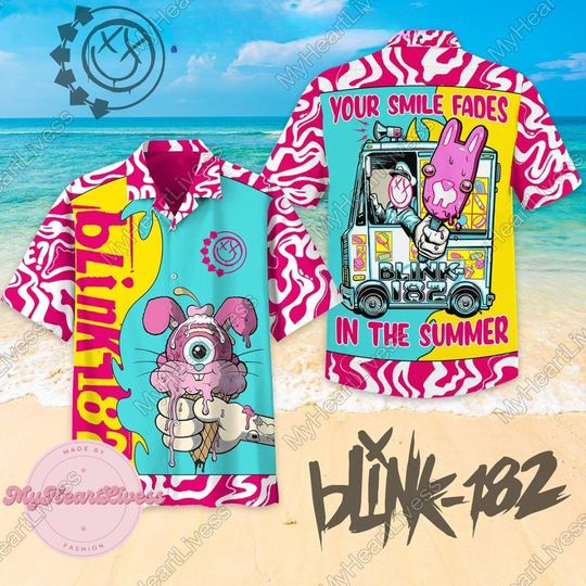 B182 Hawaiian Shirt, B182 Summer Hawaiian Shirt, B182 Concert Shirt, Men Hawaiian Shirt, Short Sleeve Hawaiian Shirt