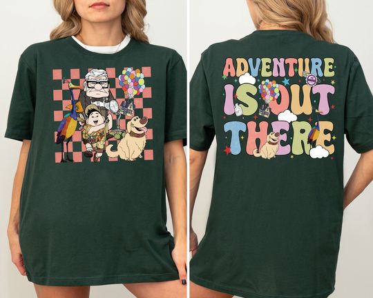 Adventure Is Out There Shirt, Disney Carl and Ellie Matching Shirt