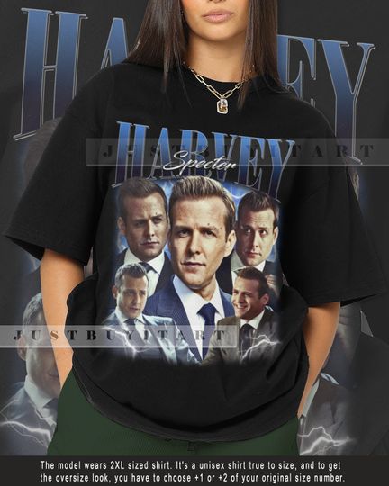 Limited Harvey Specter Shirt, 90s Bootleg Cotton Tee, Retro shirt, Movie Fan shirt, Short Sleeve Casual Tee For Unisex