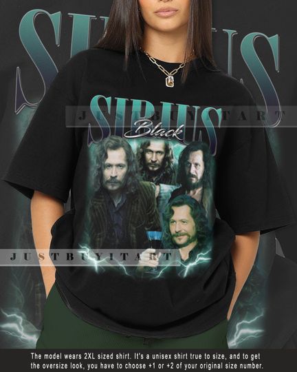 Limited Sirius Black Shirt Gift Movie Sirius Black T-Shirt, 90s Bootleg Cotton Tee, Retro shirt, Movie Fan shirt, Short Sleeve Casual Tee For Unisex