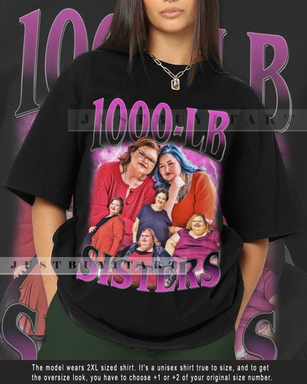 1000lb Sisters Shirt, 90s Bootleg Cotton Tee, Retro shirt, Movie Fan shirt, Short Sleeve Casual Tee For Unisex