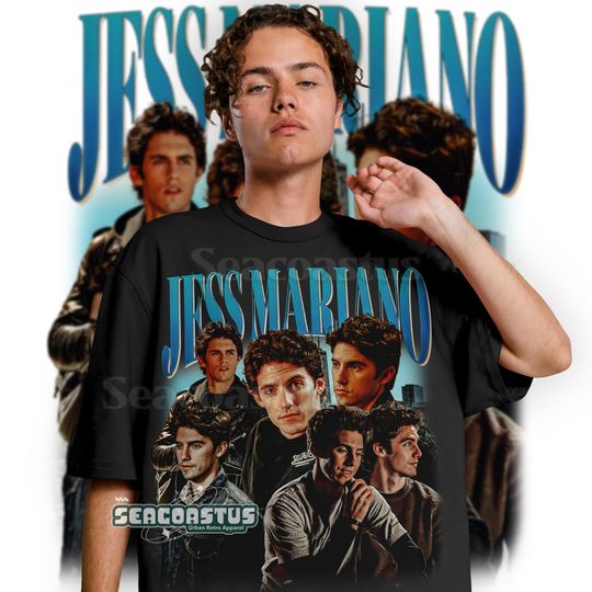 Limited Jess Mariano Vintage T-Shirt, Graphic Unisex T-shirt, Retro 90's Fans Homage T-shirt, Gift For Women and Men