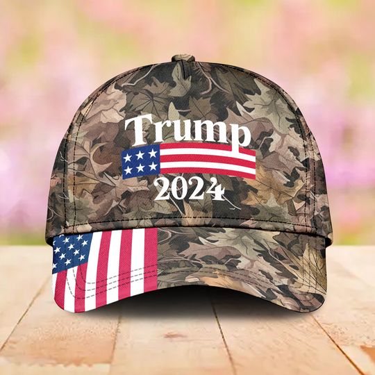Trump 2024 Leather Patch Patriotic Hat, I'm Voting Felon Cap, Funny American Trucker Hat, Trump 2024 Cap, Trending Trump 2024 Hat RE