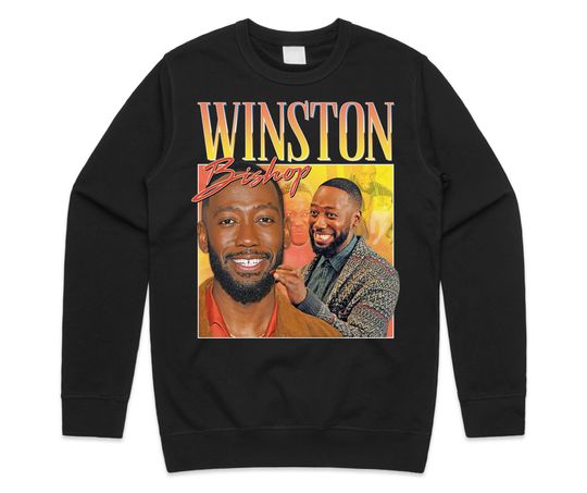 Winston Bishop Homage Jumper Sweatshirt, Funny TV Icon Gift Men's Women's Girl, Vintage Long Sleeve Sweatshirt, Gift For Men Women