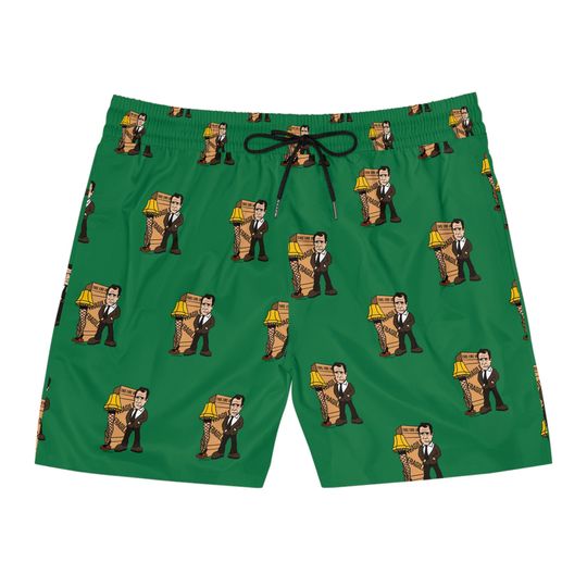 A Christmas Story Fragile Men's Swim Shorts, Loose Luxury Shorts 3D Printed Casual, Homestay Shorts, Hawaiian Beach Shorts