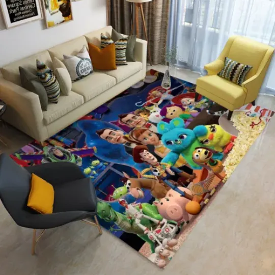 Toy Story Characters Disney Rug