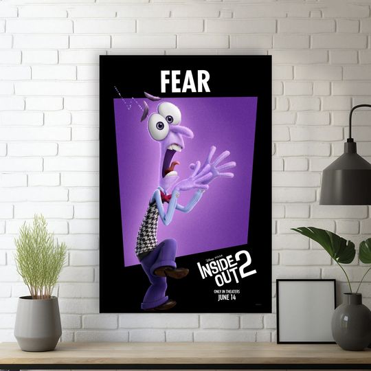 Inside Out 2 Movie PosterRoom DecorHome DecorFor Him/HerBedroom PosterArt Poster for Gift
