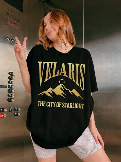 VelarisCotton Tee, Graphic Tshirt for men, women, Unisex, Trending Casual Fashion, ACOTAR merch