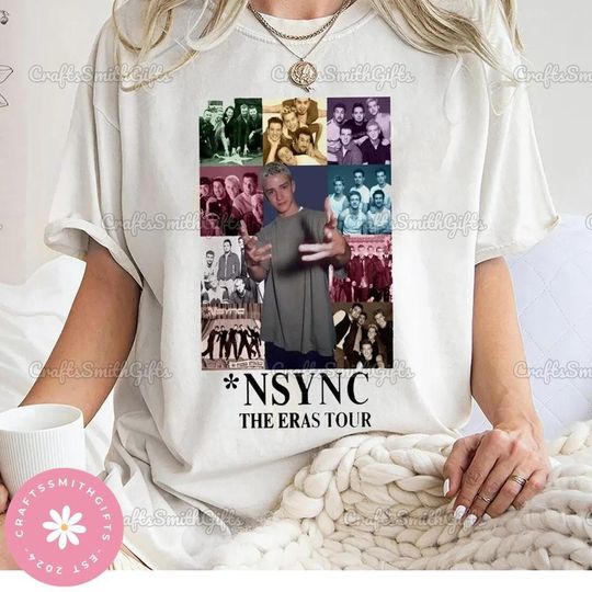 Retro Nsync The Erass Tour Shirt, NSYNC Boy Band Shirt, In My Nsync Era Shirt, Nsync Unisex Shirt, Nsync Merch, Nsync Fan Gifts