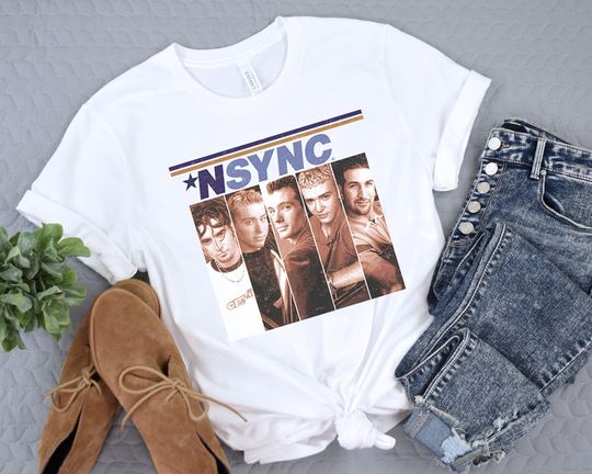 Nsync Shirt, NSYNC Album Cover Shirt Timberlake Fan Gift, JT Concert Shirt, unisex short sleeves graphic T-shirt, Multiple colors trending shirts
