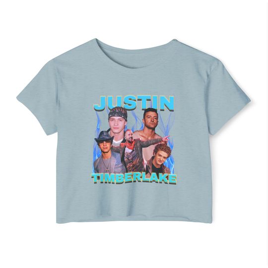 Justin Timberlake Festival Crop Top Timberlake merch fan concert , Women's crop top, Multiple colors crop top, Trending shirt for JT fan
