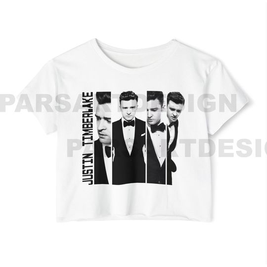 Justin Timberlake world tour crop top shirt Justin Timberlake Tour crop Everything I thought it was tshirt Timberlake merch fan JT concert