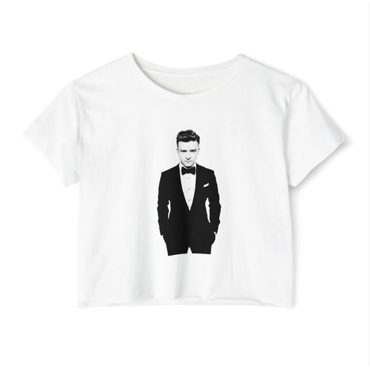 Justin Timberlake Crop Top Timberlake merch fan concert , Women's crop top, Multiple colors crop top, Trending shirt for JT fan