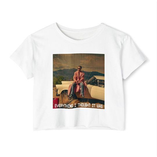 Justin Timberlake tour crop top shirt Justin Timberlake world Tour crop Everything I thought it was t-shirt Timberlake merch fan JT concert