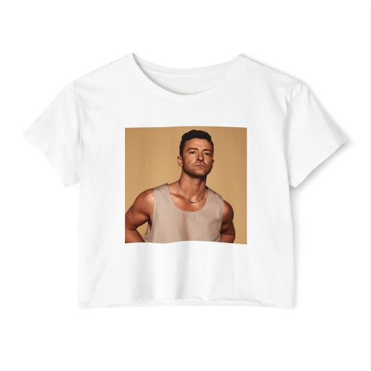 Justin Timberlake Crop Top Timberlake merch fan concert , Women's crop top, Multiple colors crop top, Trending shirt for JT fan
