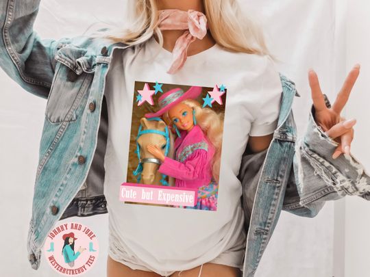 Barbie T-shirt | Cotton Short Sleeve Tee | Breathable | Comfortable | Women Summer Casual Shirt
