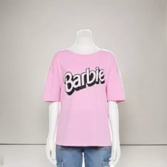 BARBIE Graphic T-shirt | Cotton Short Sleeve Tee | Breathable | Comfortable | Women Summer Casual Shirt