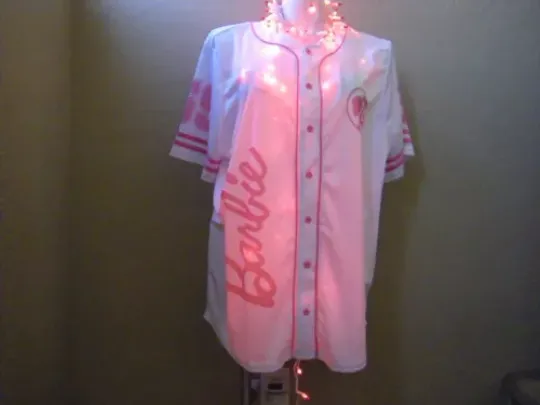 Barbie Baseball Jersey | Summer Short Sleeve Tee | Femininity | Comfortable | Women Summer Casual Shirt