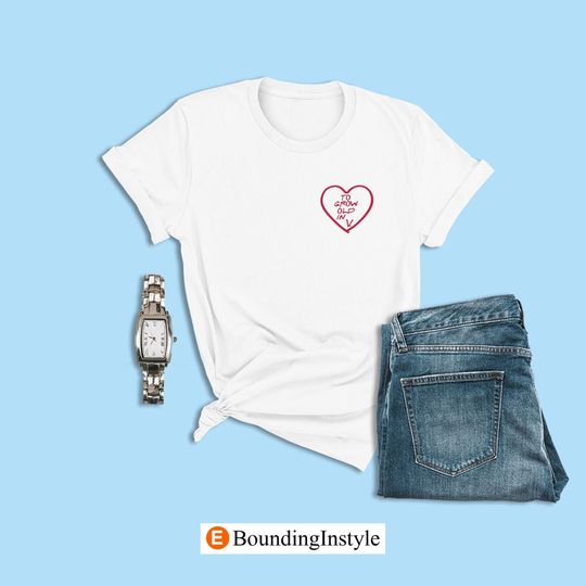 WandaVision Shirt, To Grow Old in V, Wanda Maximoff Disney Shirt, Disney Clothing, Summer Casual Cotton Couple Matching Shirt, Short Sleeve Shirt for Men, Women and Kids