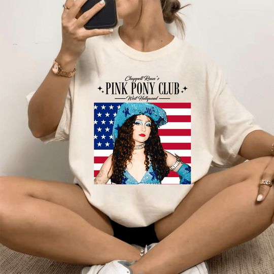 Chappell Roan America cotton tee, Graphic Tshirt for men, women, Unisex, Trending Gifts