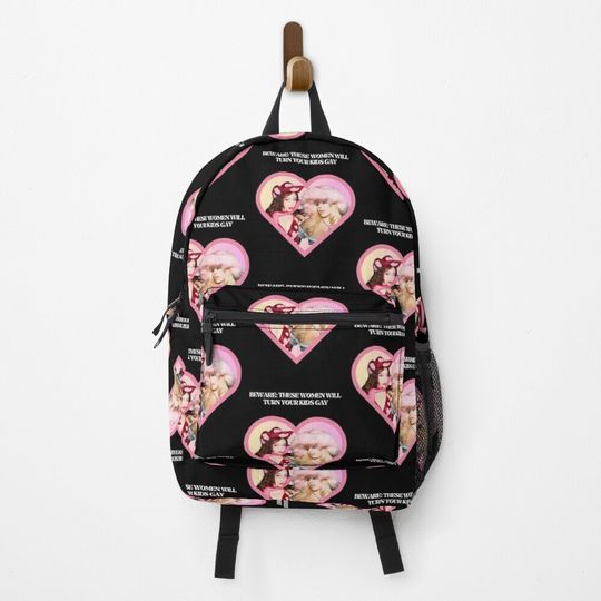 Beware These Women Renee Rapp Chappell Roan Backpack For Kids and Adults, Adjustable Shoulder Straps, Lightweight and Waterproof