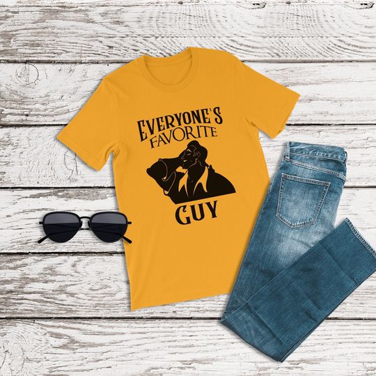 Beauty and the Beast Shirt, Everyone's Favorite Guy Disney T-shirt