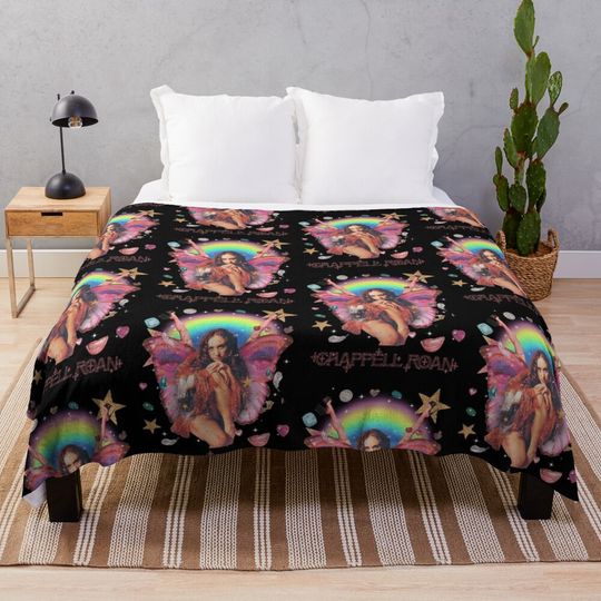 Chappell Roan Chappell Fairy Soft Throw Blanket, Comfortable Blanket for Men, Women, Kids, Trending Tour Merch