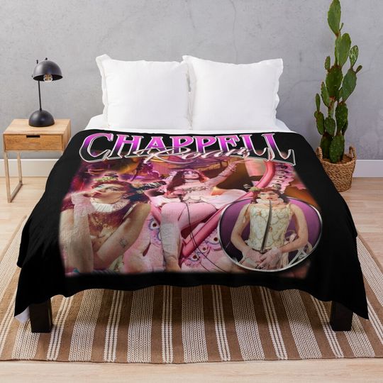 Limited Chappell Roan Soft Throw Blanket, Comfortable Blanket for Men, Women, Kids, Trending Tour Merch