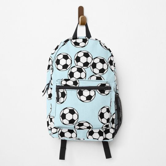 Cute Soccer Backpack, 3D Football Backpack, Student Soccer Schoolbag, Football Lover Fans Outdoors Travel Bag