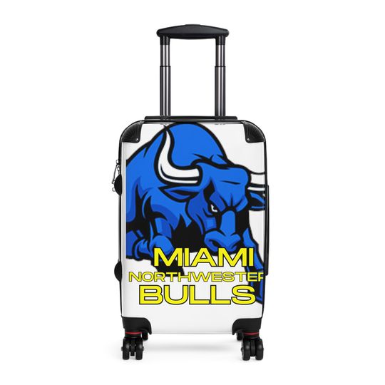 Miami Northwestern Suitcase, Travel Suitcase, travel accessories, gift for her, gift for him, gifts