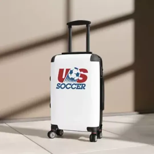 Team USA Soccer Suitcase, Travel Suitcase, Sport Suitcase, travel accessories, gift for her, gift for him, gifts