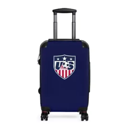 Team USA Soccer Suitcase, Travel Suitcase, Sport Suitcase, travel accessories, gift for her, gift for him, gifts