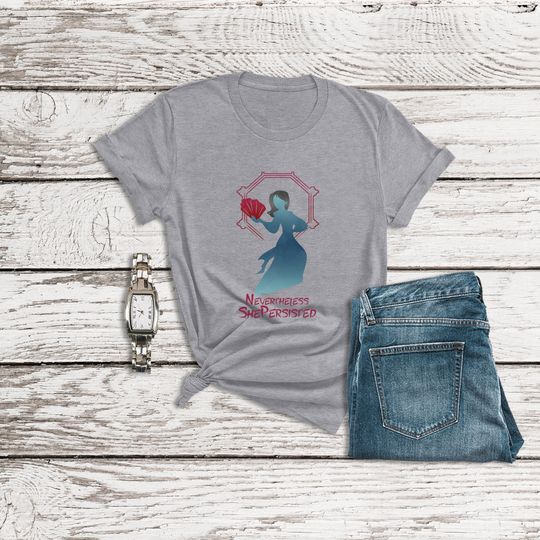 Disney Mulan Shirt, Nevertheless She Persisted, Disney Princess Mulan Shirt