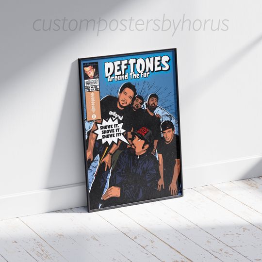 Deftone Poster, Deftone Album Cover Poster, Music Print, Album Print, Home Wall Decor, Music Gift Gift Idea