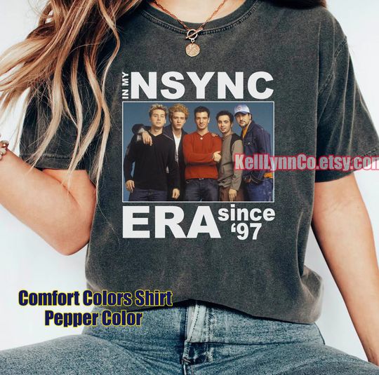 Custom NSYNC Merch, In My NSYNC Era Shirt, NSYNC Shirt, Nsync Tee, Nsync T-Shirt, Nsync Fans, Fans Merch Nsync, Nsync Return, Custom Nsync