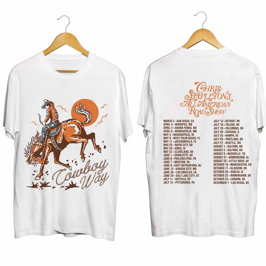 Chris Stapleton All American Road Show 2024 Tour Shirt, Chris Stapleton Fan Shirt, Chris Stapleton Country Music Tour Shirt