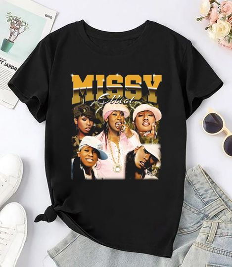 Bootleg Missy Elliott 90s Vintage Shirt, Missy Elliott 2024 Tour Shirt, Missy Elliott Rap Music, Missy Elliott Fan Gift, Missy Elliott Shirt