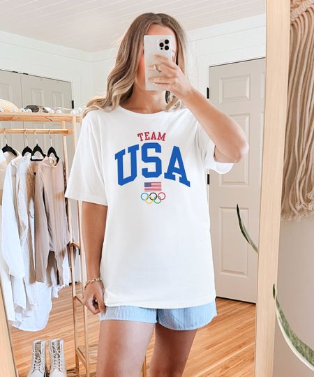 Team USA T-Shirt | 4th of July & Olympics 2024 | Patriotic American Shirt | USA Pride Tee | Unisex Independence Day